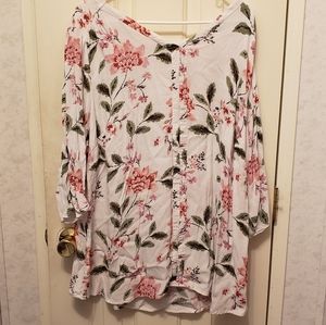 Croft & Barrow Half Sleeve Womens Top